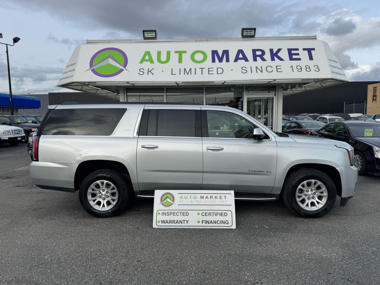 Used 2017 GMC Yukon XL SLT NAVI DVD FULL LOAD! NEW TRANSMISSION! 4WD 7 PASS. INSPECTED W/BCAA MBRSHP & WRNTY! for sale in Langley, BC