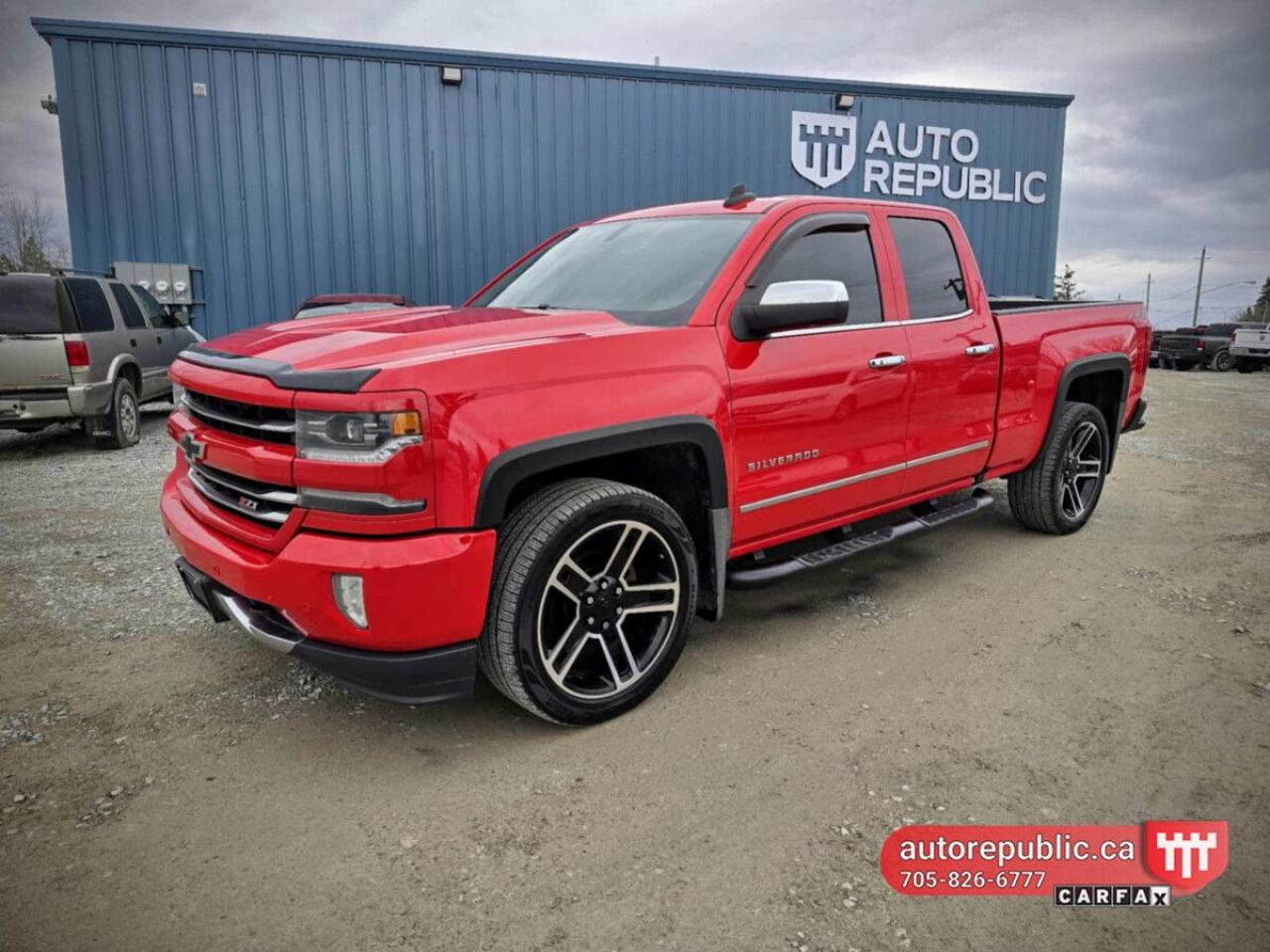 Used 2018 Chevrolet Silverado 1500 LTZ 5.3L V8 Loaded Certified One Owner No Accident for sale in Orillia, ON