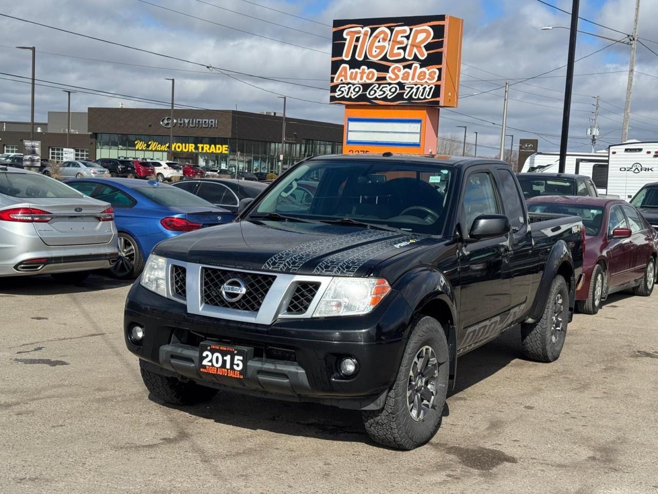 Used 2015 Nissan Frontier PRO-4X, EXT CAB, 4X4, MANUAL, AS IS SPECIAL for sale in London, ON