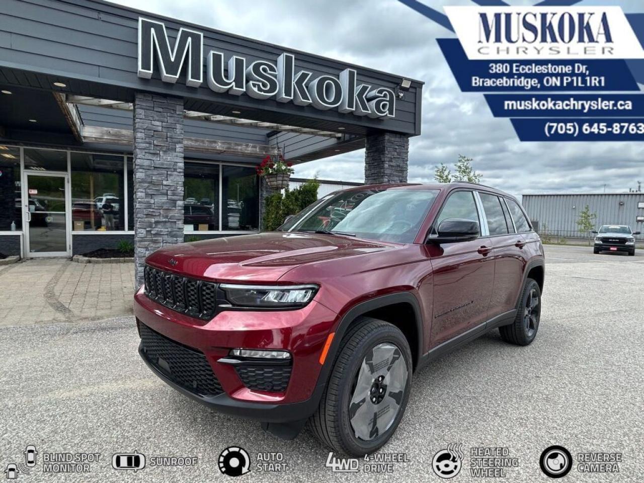 New 2025 Jeep Grand Cherokee Limited for sale in Bracebridge, ON