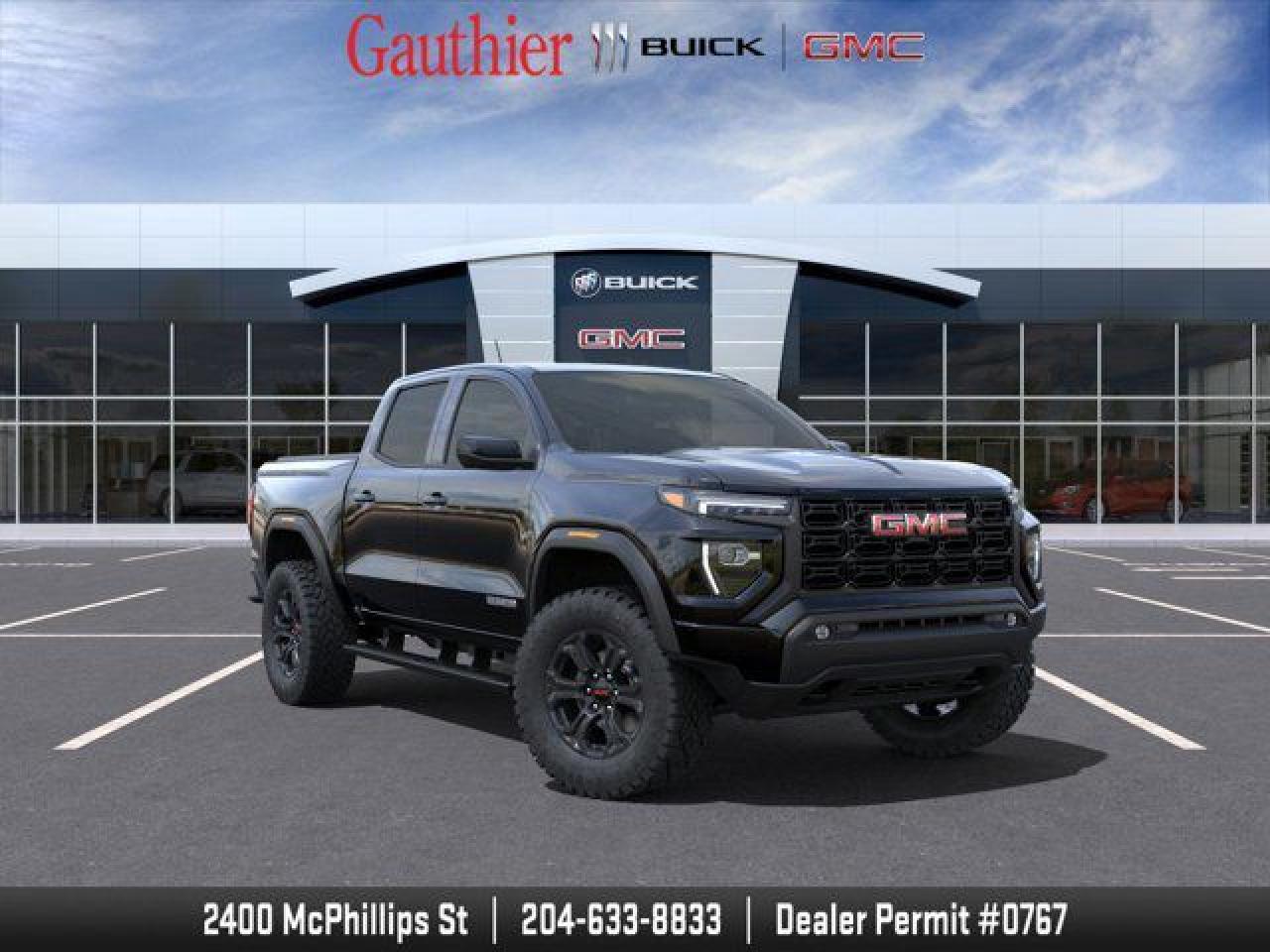 The 2025 GMC Canyon features a 2.7L Turbo high-output engine, delivering 310 horsepower and an Off-Road Suspension Package with factory lift and ultra-wide track width. Get all the details at Gauthier Buick GMC.