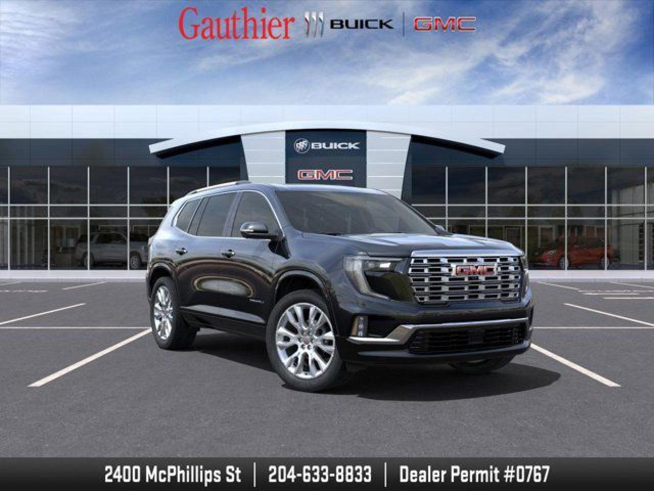 New 2025 GMC Acadia Denali for sale in Winnipeg, MB