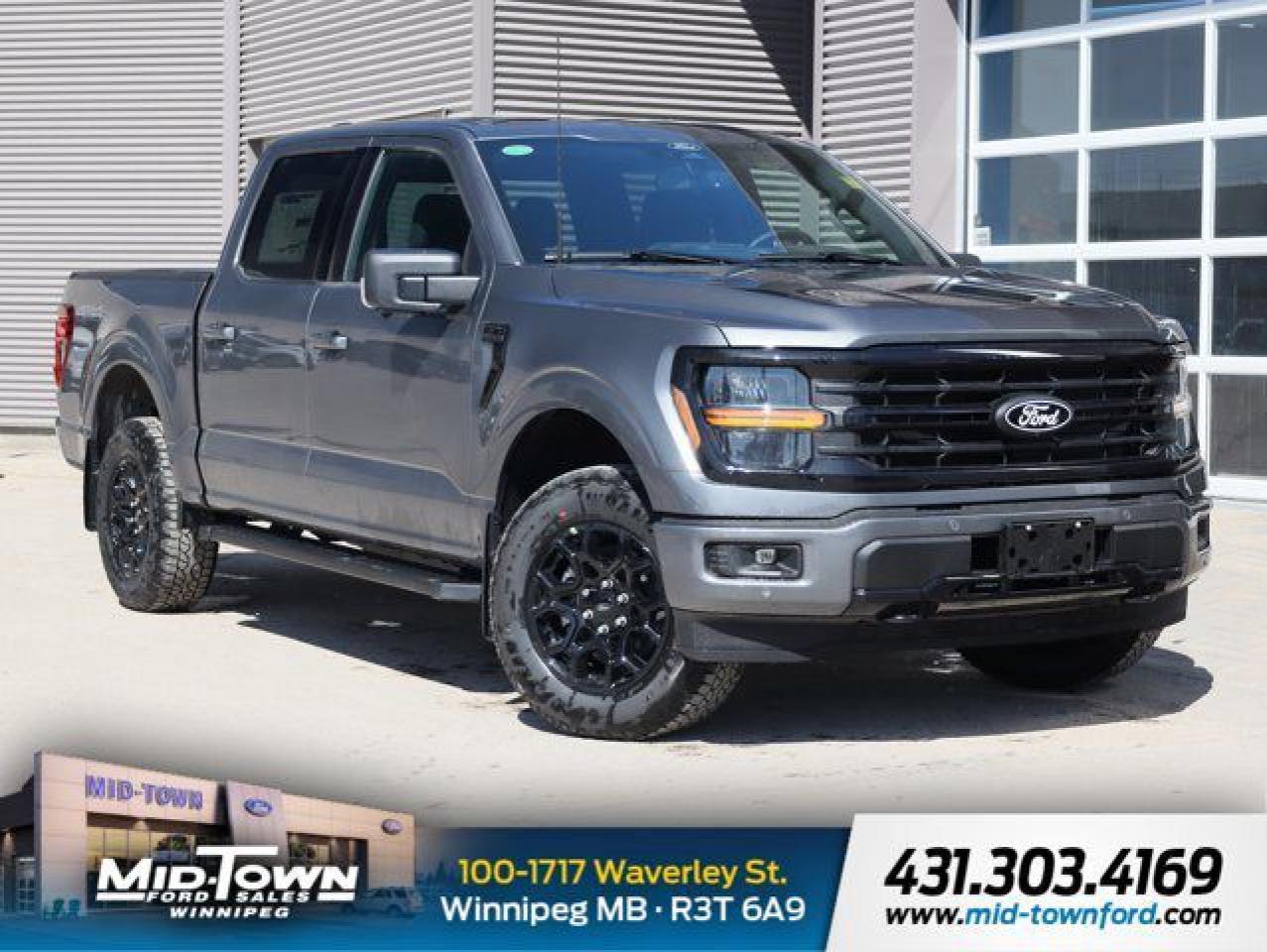 New 2025 Ford F-150 XLT | Blis Cross-Traffic | Integrated Trailer Brake for sale in Winnipeg, MB
