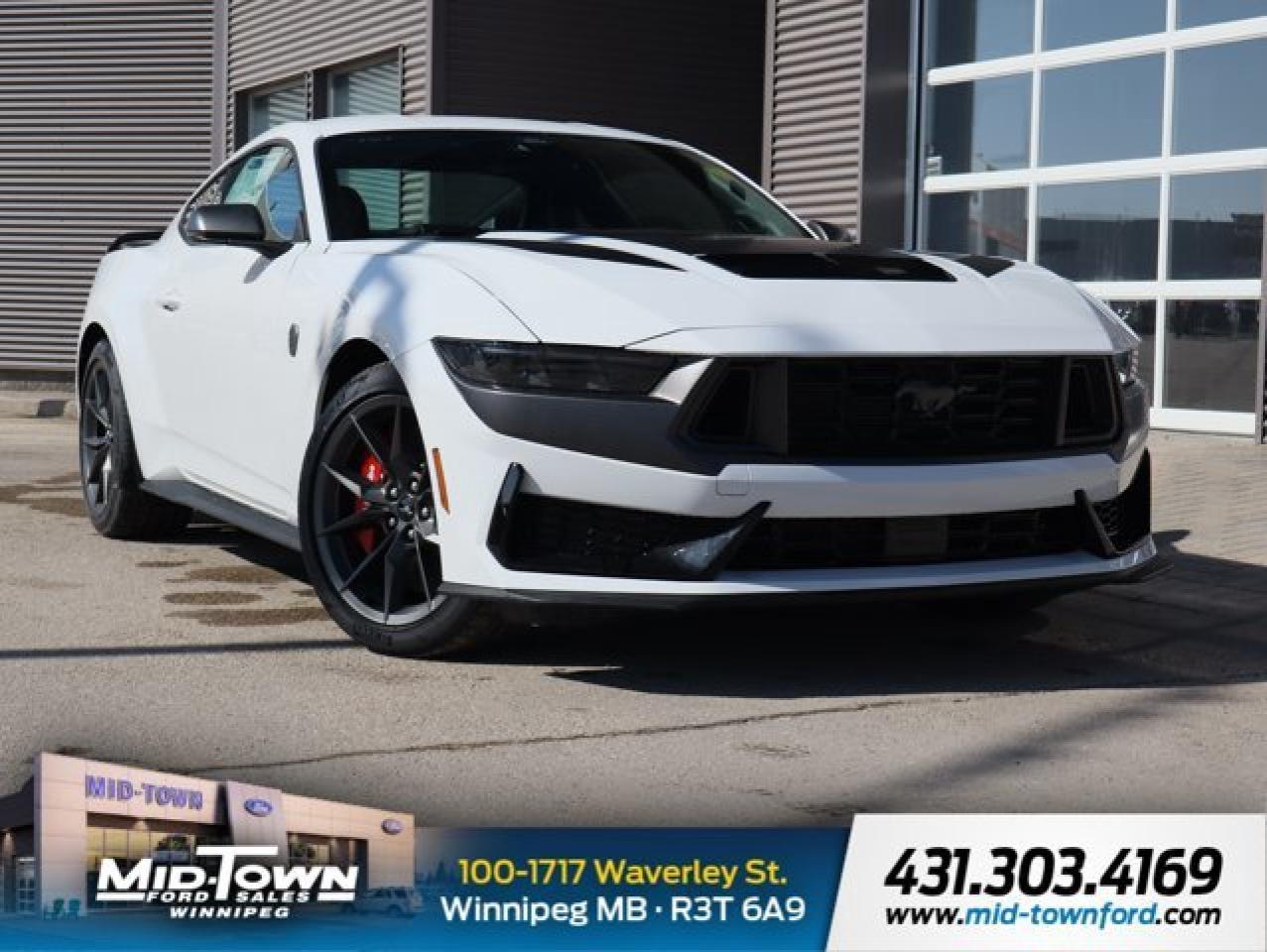 New 2025 Ford Mustang Dark Horse | 10 Speed Automatic | Adaptive Cruise for sale in Winnipeg, MB