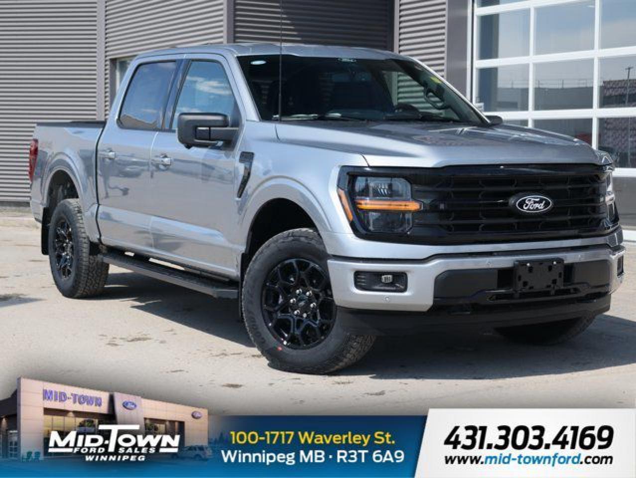 New 2025 Ford F-150 XLT | Black Appearance Pack | Tailgate Step for sale in Winnipeg, MB
