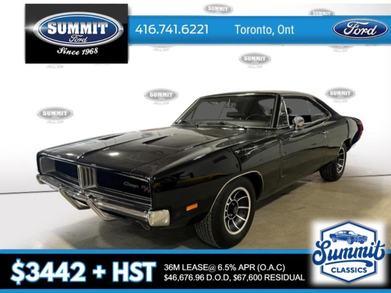 Used 1969 Dodge Charger R/T Bored & Stroked 440 to 499 cubic inches w/Diamond Pistons for sale in Etobicoke, ON