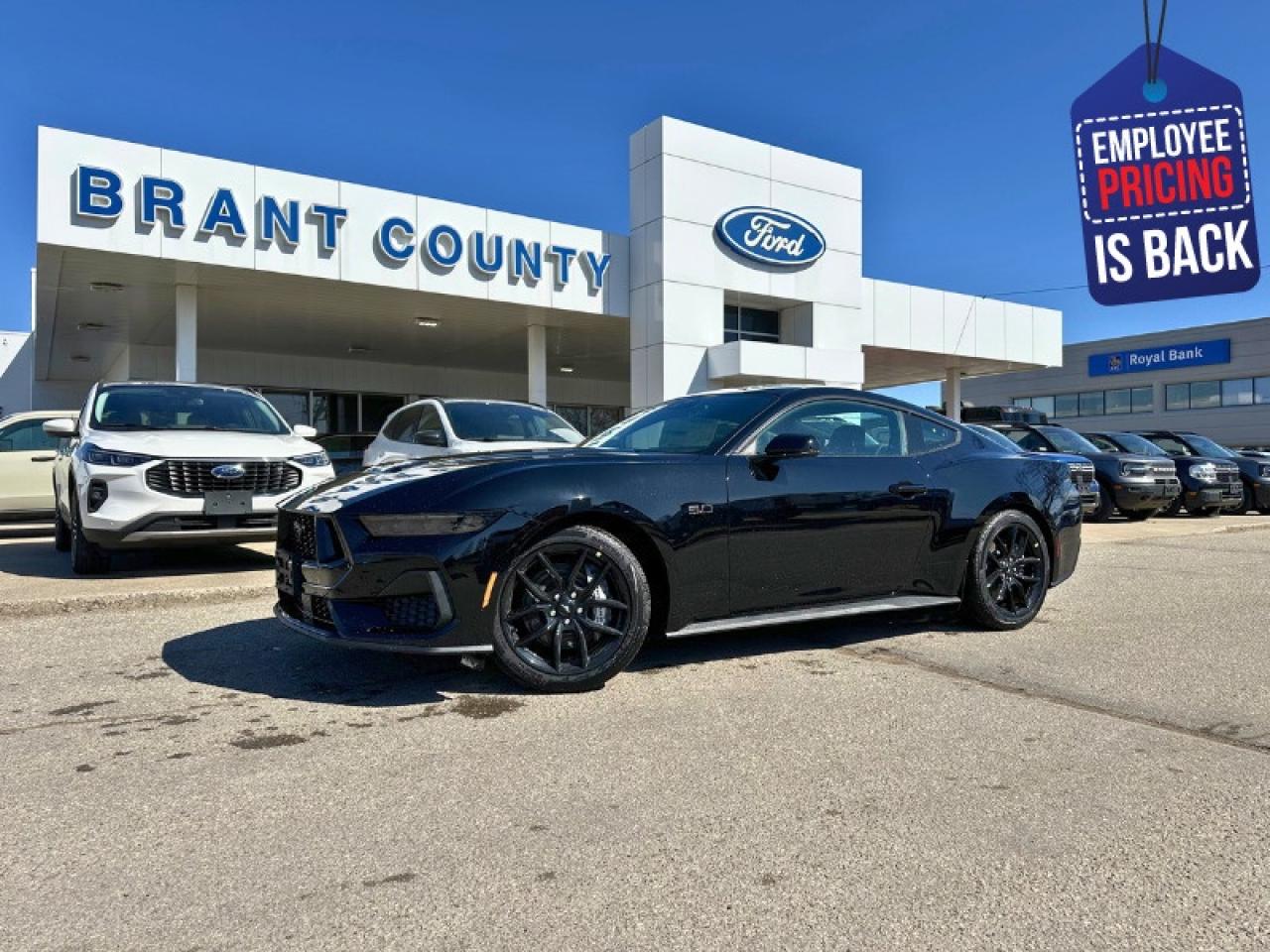 New 2025 Ford Mustang GT Premium for sale in Brantford, ON