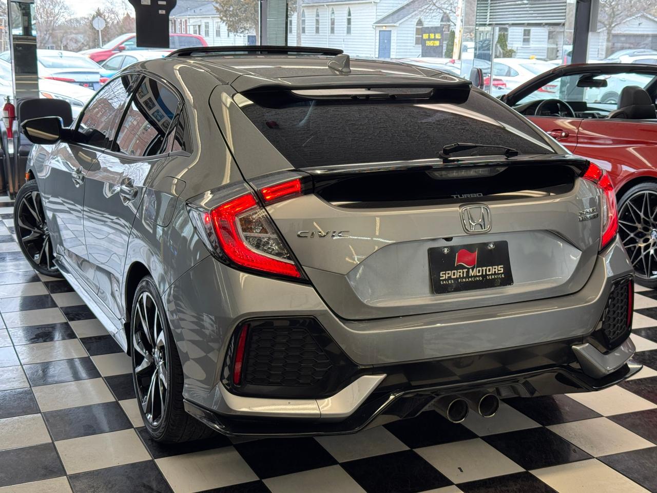 2017 Honda Civic Sport Touring+Leather+Roof+CLEAN CARFAX - Photo #12