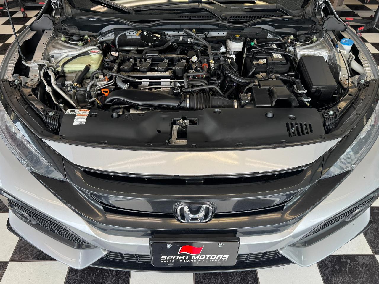 2017 Honda Civic Sport Touring+Leather+Roof+CLEAN CARFAX - Photo #11