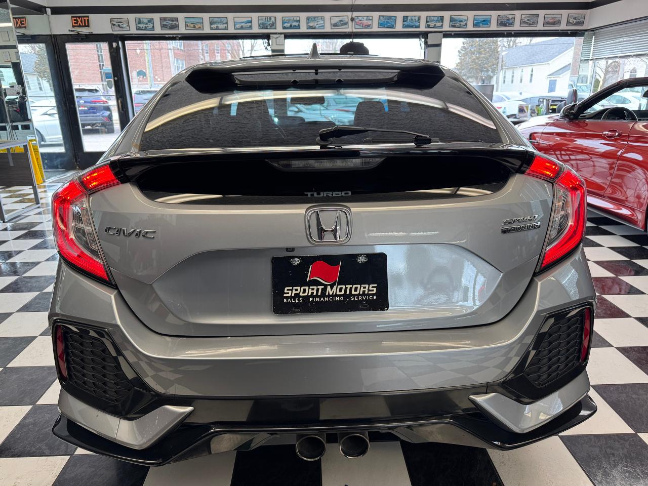 2017 Honda Civic Sport Touring+Leather+Roof+CLEAN CARFAX - Photo #7