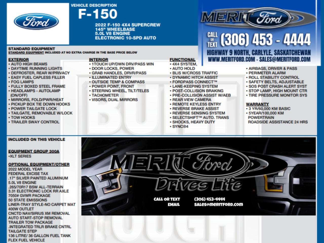 2022 Ford F-150 XLT - V8 (Gas), Fordpass, + MORE Photo5