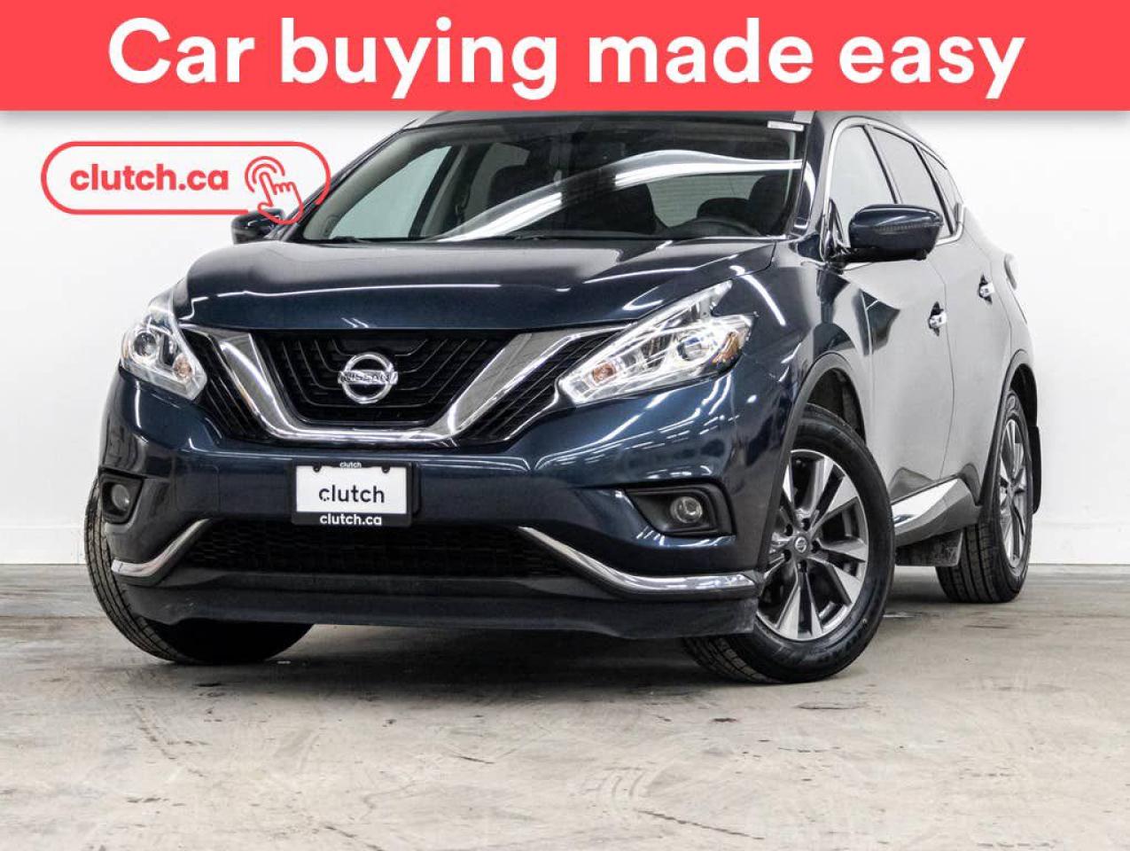 Used 2016 Nissan Murano SL AWD w/ Panoramic Moonroof, Nav, 360 Rearview Cam for sale in Toronto, ON