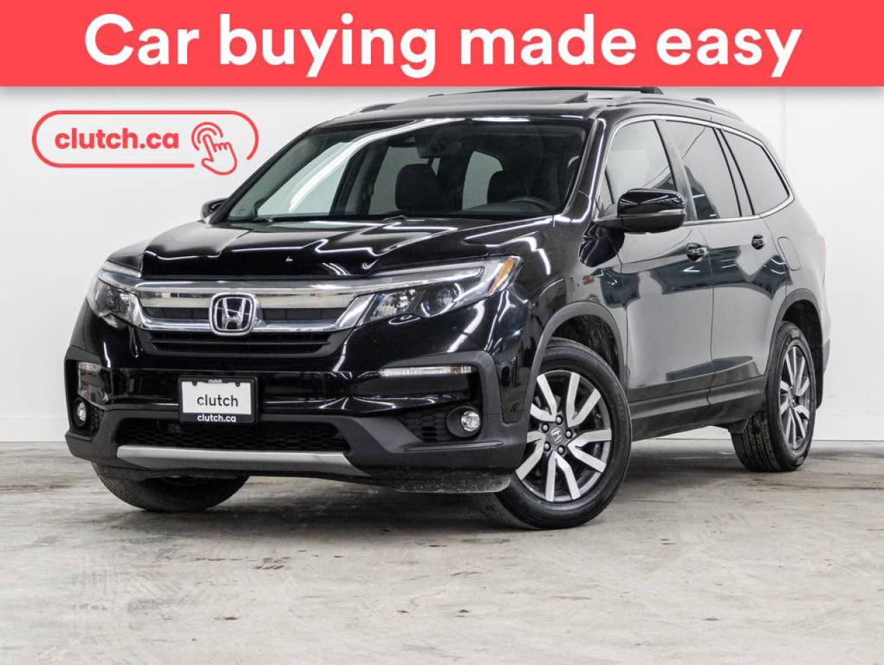 Used 2019 Honda Pilot EX-L NAVI AWD w/ Apple CarPlay & Android Auto, Power Moonroof, Nav for sale in Toronto, ON