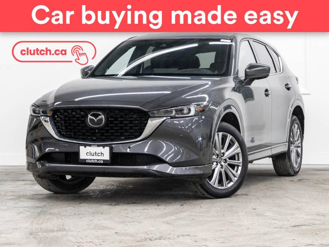 Used 2022 Mazda CX-5 Signature AWD w/ Apple CarPlay & Android Auto, 360 Cam, Nav for sale in Toronto, ON