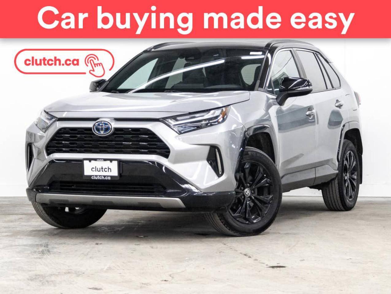 Used 2022 Toyota RAV4 Hybrid XSE AWD w/ Apple CarPlay & Android Auto, Rearview Cam, Dual Zone A/C for sale in Toronto, ON