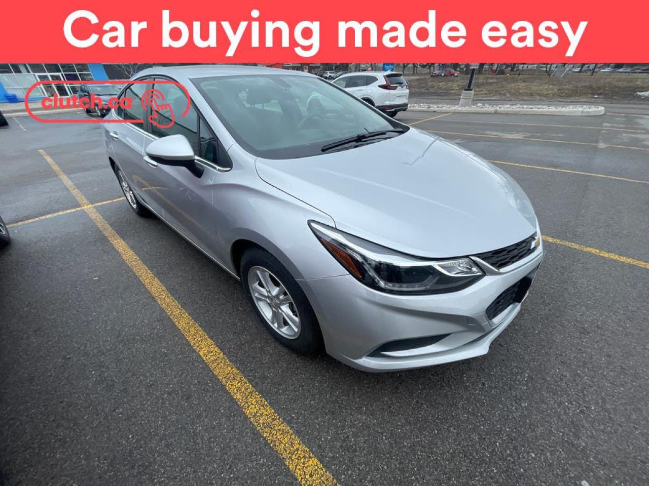 Used 2018 Chevrolet Cruze LT w/ Apple CarPlay, Heated Front Seats, Rearview Cam for sale in Toronto, ON