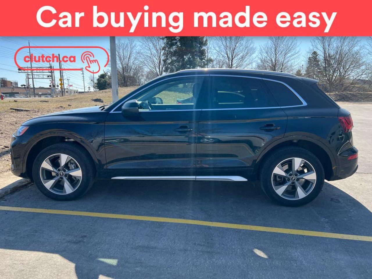 Used 2021 Audi Q5 Komfort AWD w/ Apple CarPlay, Heated Front Seats, Rearview Cam for sale in Toronto, ON