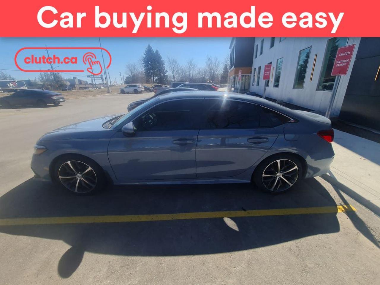 Used 2022 Honda Civic Touring w/ Apple CarPlay, Heated Front Seats, Rearview Cam for sale in Toronto, ON