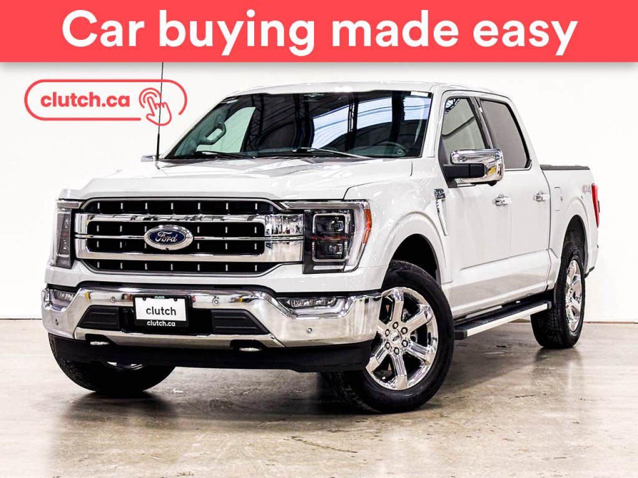 Used 2023 Ford F-150 Lariat SuperCrew 5 1/2 ft 4x4 w/ Apple CarPlay, Heated Front Seats, Rearview Cam for sale in Toronto, ON