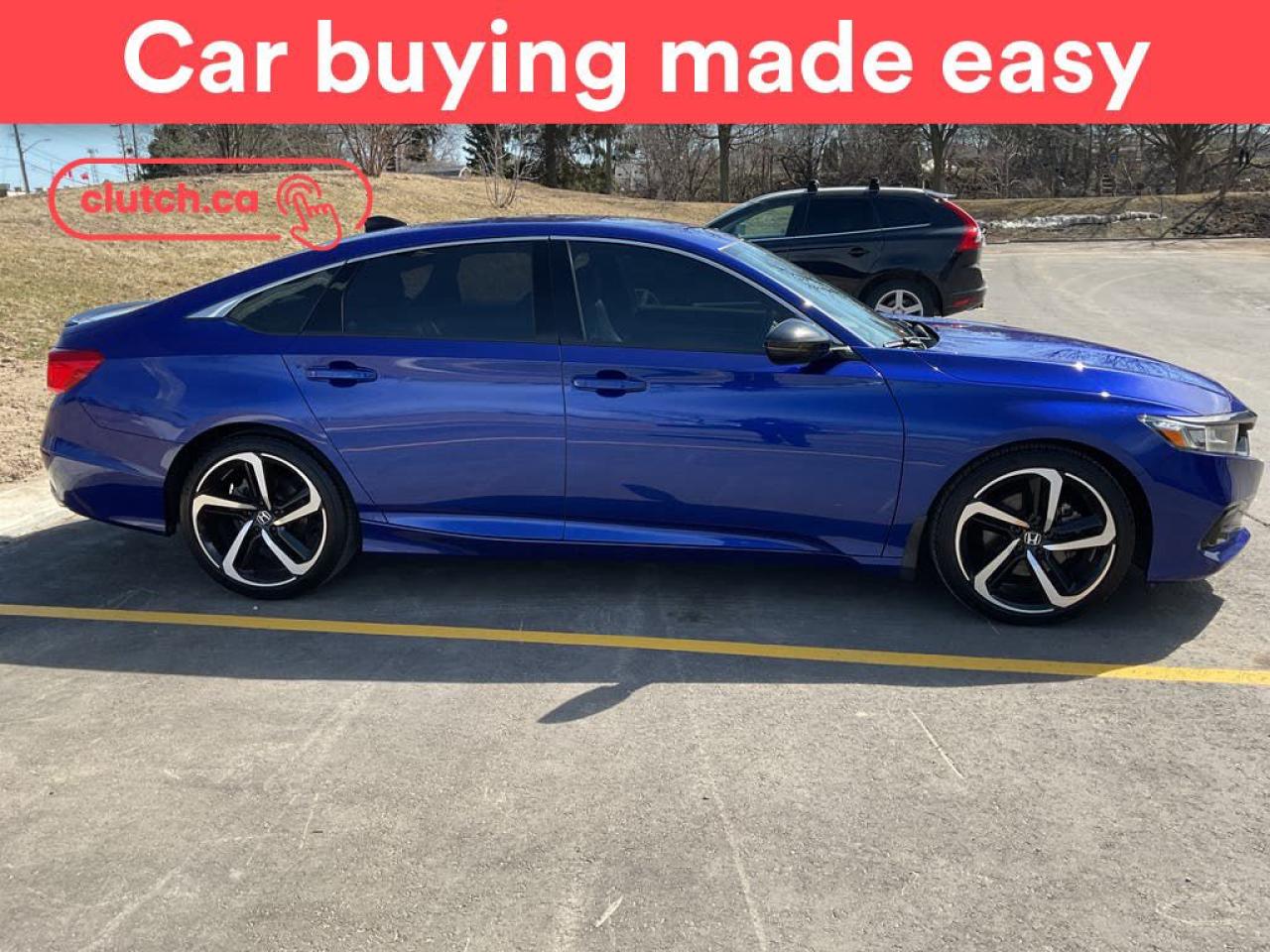 Used 2021 Honda Accord SE w/ Apple CarPlay, Heated Front Seats, Rearview Cam for sale in Toronto, ON