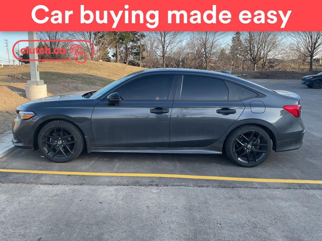 Used 2022 Honda Civic Sport w/ Apple CarPlay, Heated Front Seats, Rearview Cam for sale in Toronto, ON