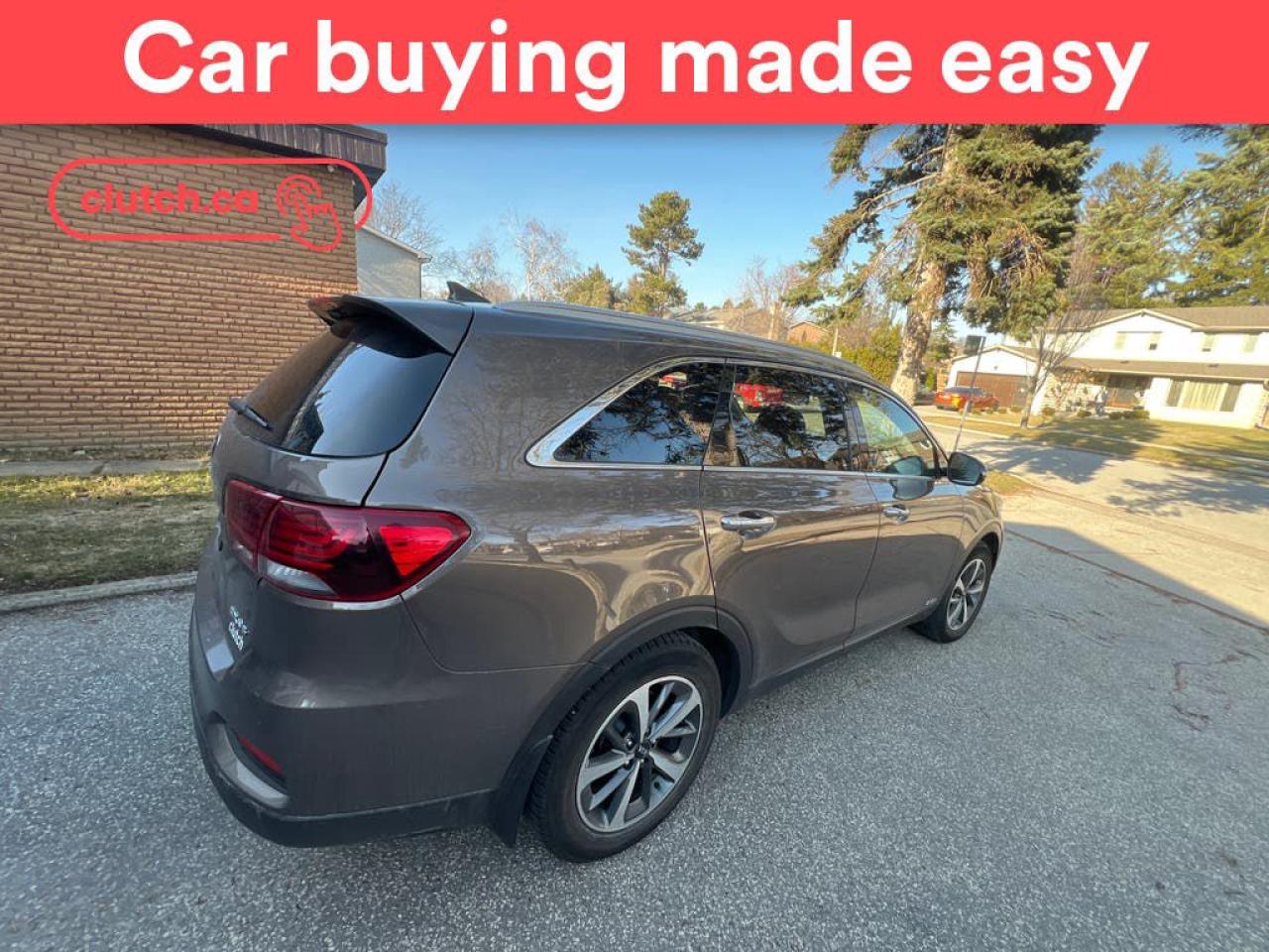 Used 2019 Kia Sorento EX AWD w/ Apple CarPlay & Android Auto, Rearview Cam, Wireless Charging for sale in Toronto, ON