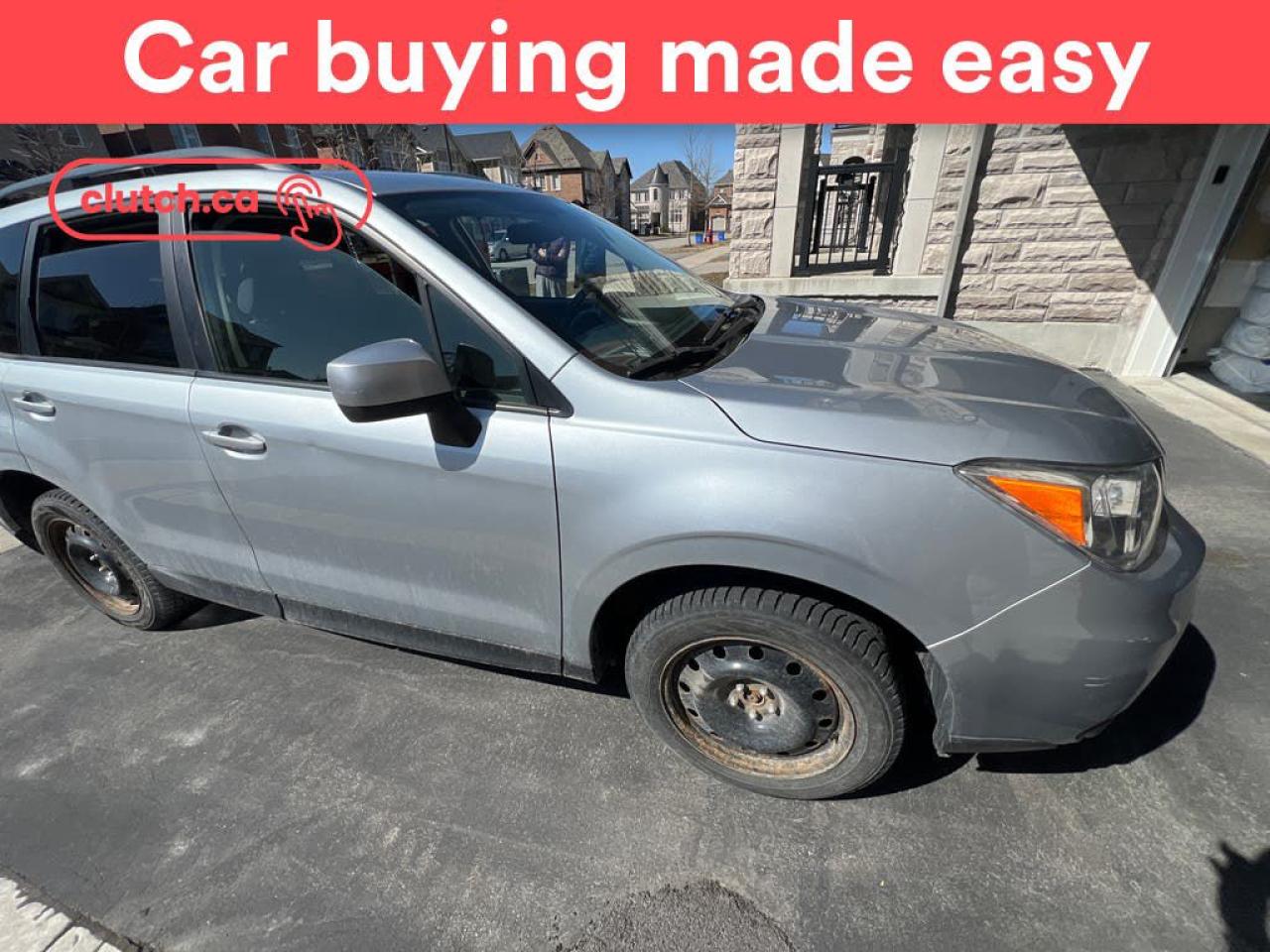 Used 2016 Subaru Forester 2.5i AWD w/ Rearview Cam, Heated Front Seats, Cruise Control for sale in Toronto, ON