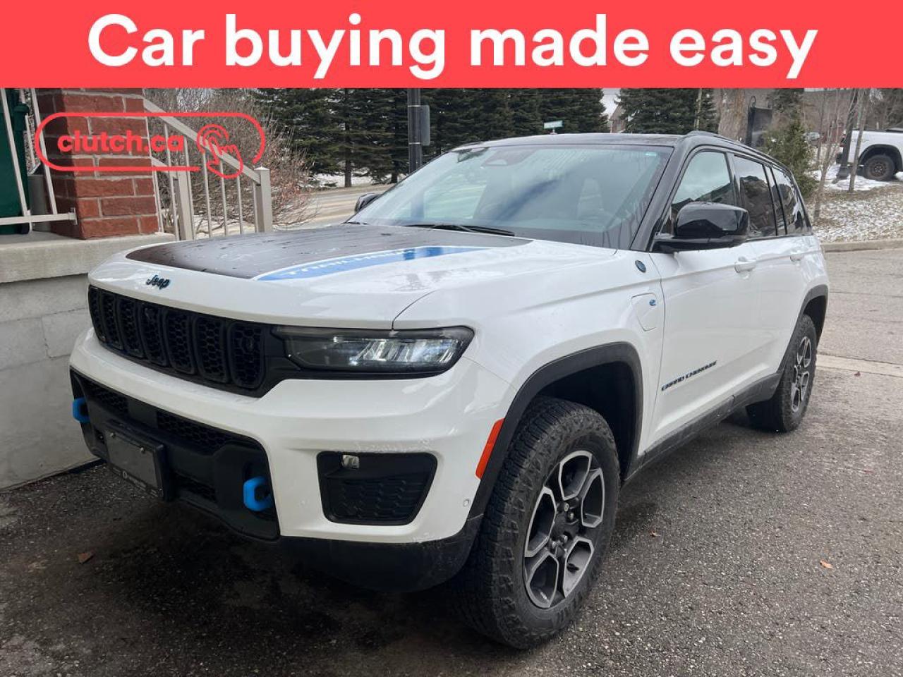 Used 2022 Jeep Grand Cherokee 4xe Trailhawk w/ Nav, Heated Front Seats, Rearview Cam for sale in Toronto, ON