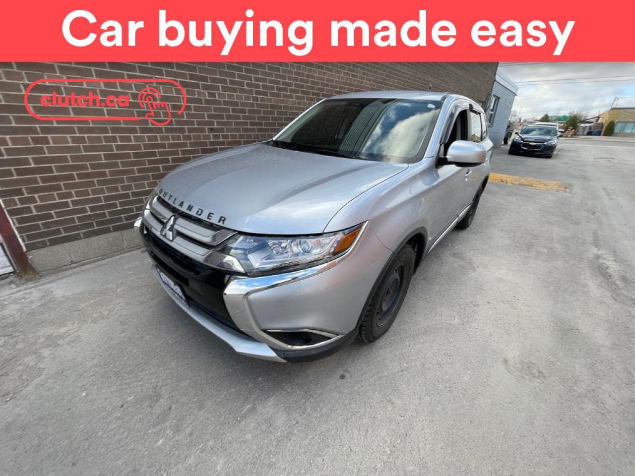 Used 2017 Mitsubishi Outlander ES w/ Heated Front Seats, Rearview Cam, Dual Zone A/C for sale in Toronto, ON