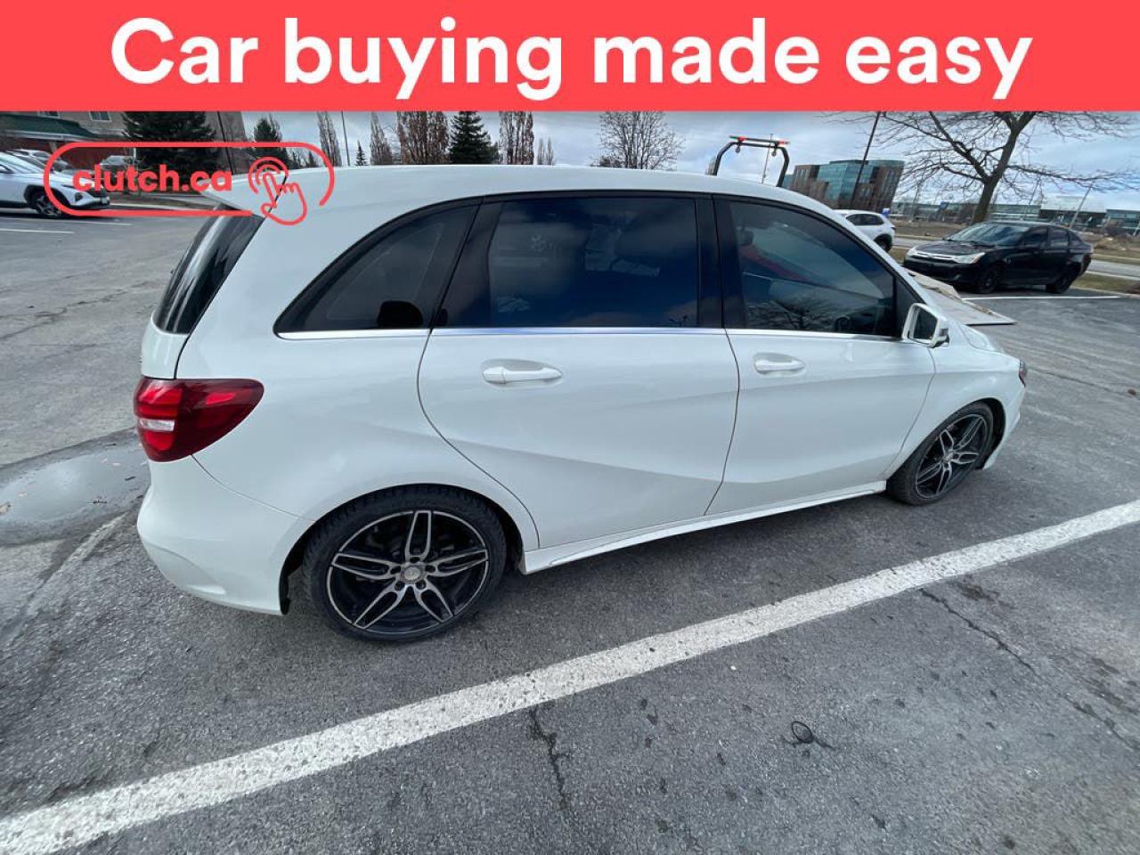 Used 2016 Mercedes-Benz B-Class B 250 4Matic AWD w/ Heated Front Seats, Rearview Cam, Nav for sale in Toronto, ON