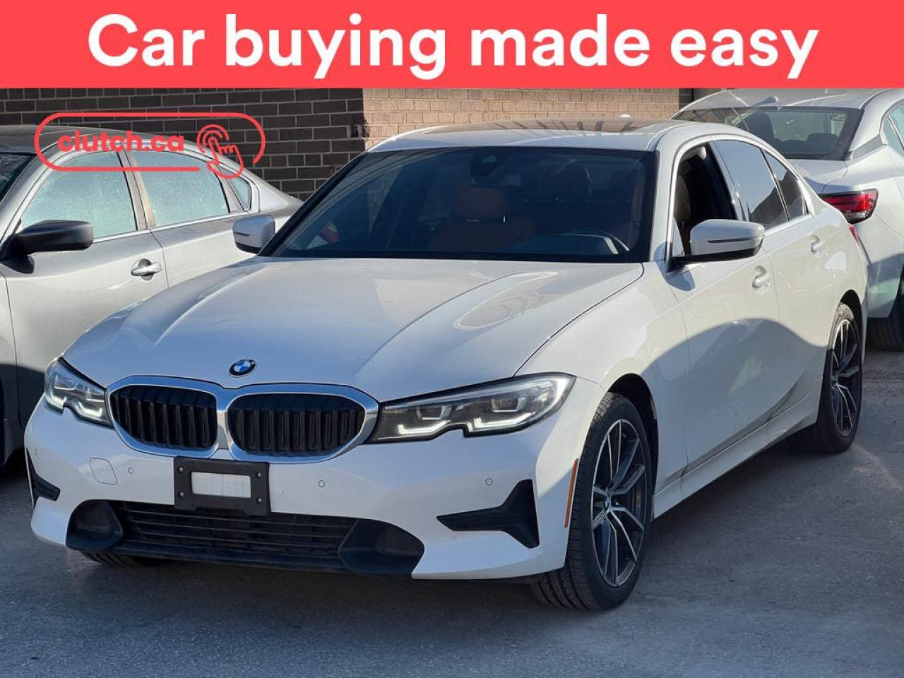 Used 2019 BMW 3 Series 330i xDrive AWD w/ Apple CarPlay & Android Auto, Nav, Power Moonroof for sale in Toronto, ON