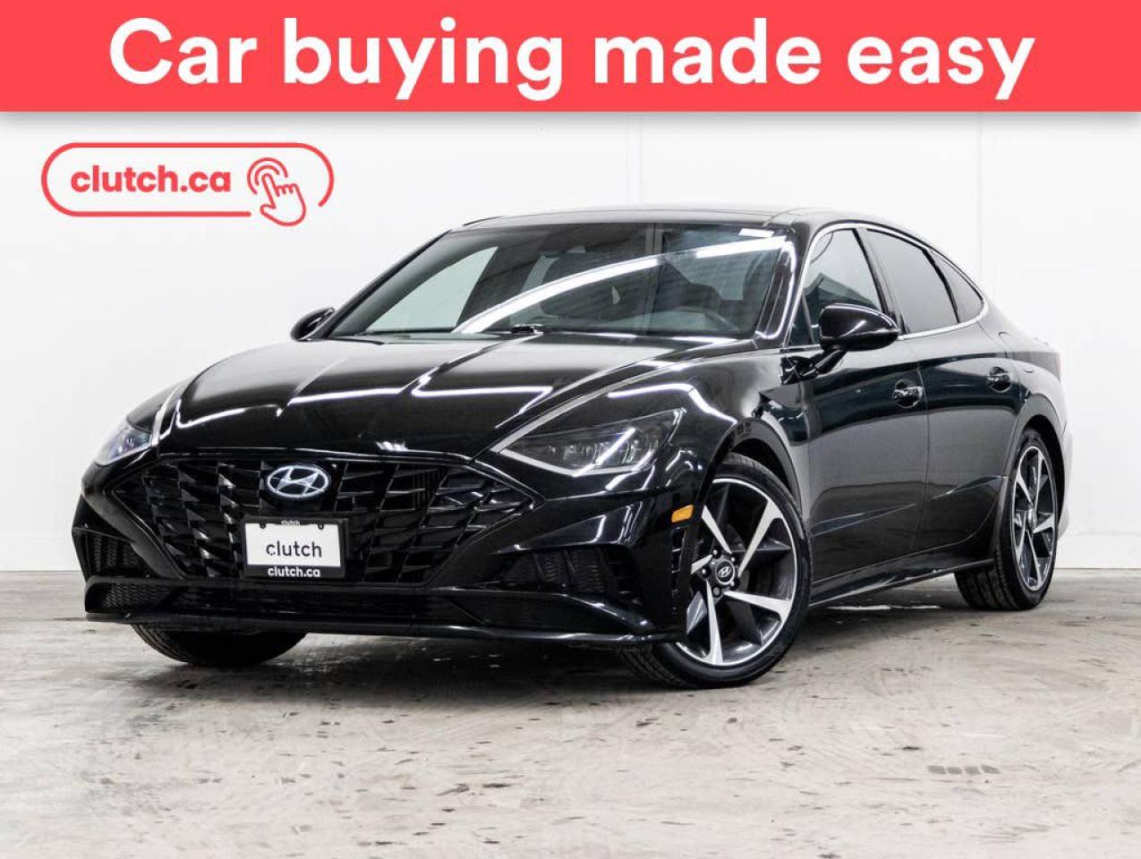 Used 2021 Hyundai Sonata Sport w/ Heated Front Seats, Rearview Cam, Sunroof for sale in Toronto, ON