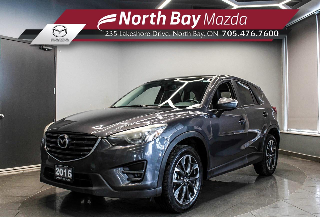 Used 2016 Mazda CX-5 GT HEATED SEATS - NAVIGATION - CLEAN CARFAX! for sale in North Bay, ON