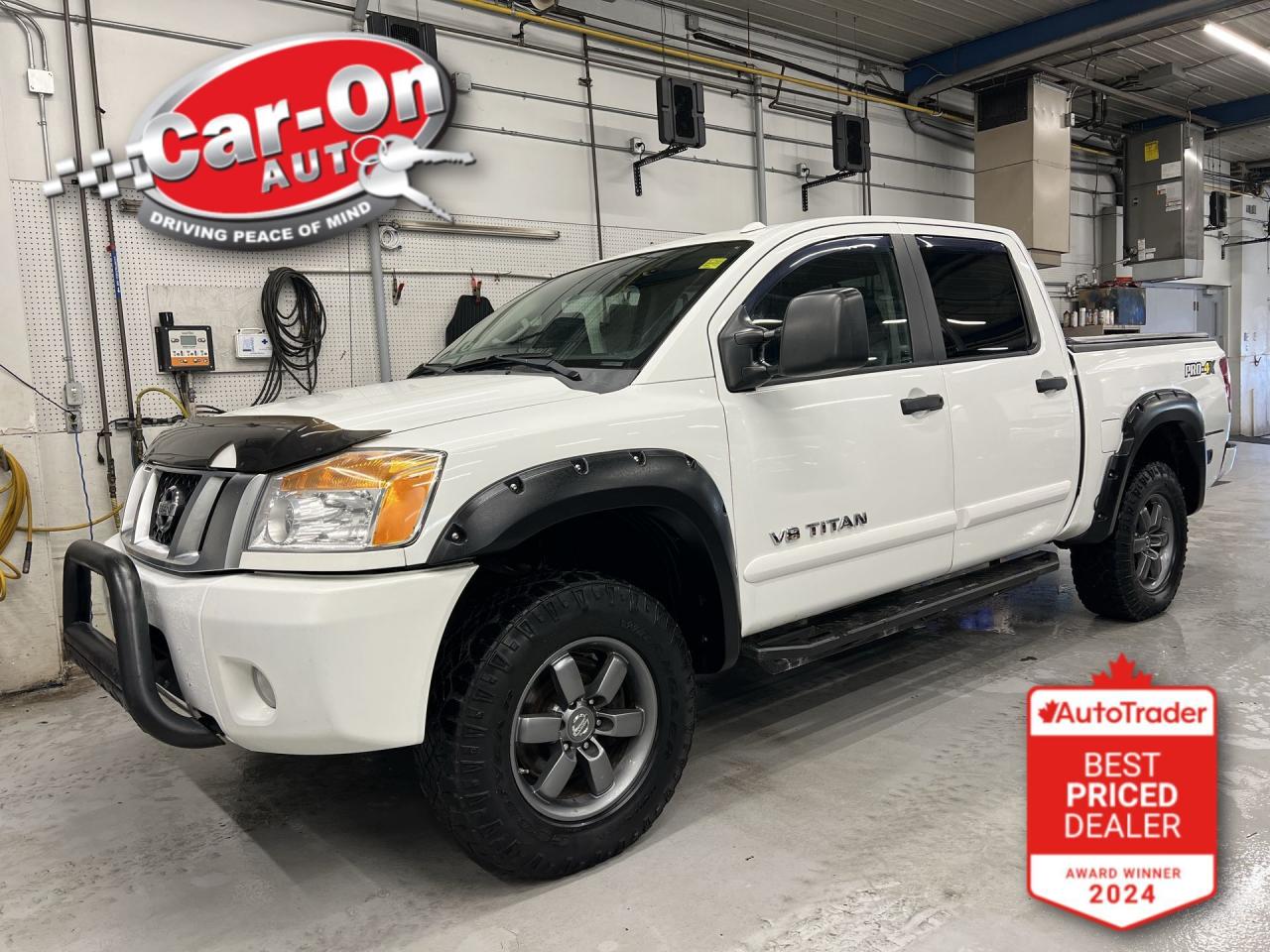 Used 2014 Nissan Titan PRO-4X | 5.6L V8 | CREW | SUNROOF | LEATHER | NAV for sale in Ottawa, ON