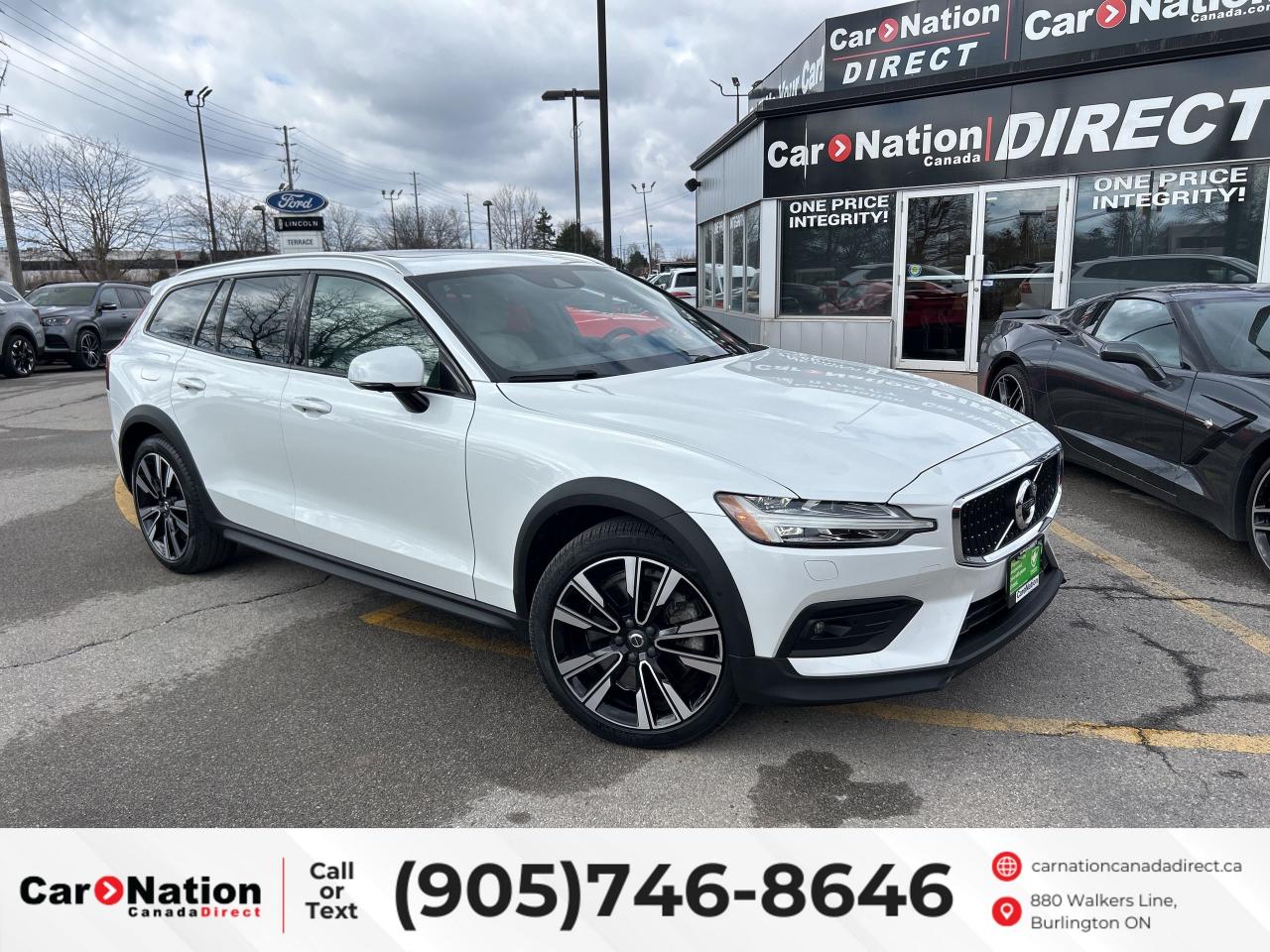 Used 2019 Volvo V60 Cross Country T5 AWD | LEATHER | PANO ROOF | NAVIGATION for sale in Burlington, ON