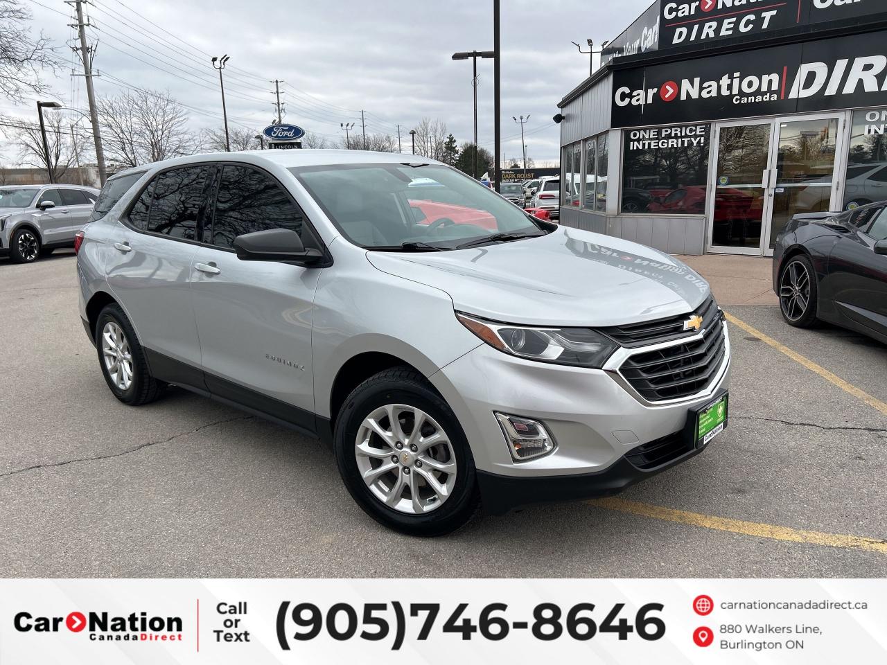 Used 2018 Chevrolet Equinox TOUCHSCREEN | REAR CAM | WE WANT YOUR TRADE! for sale in Burlington, ON