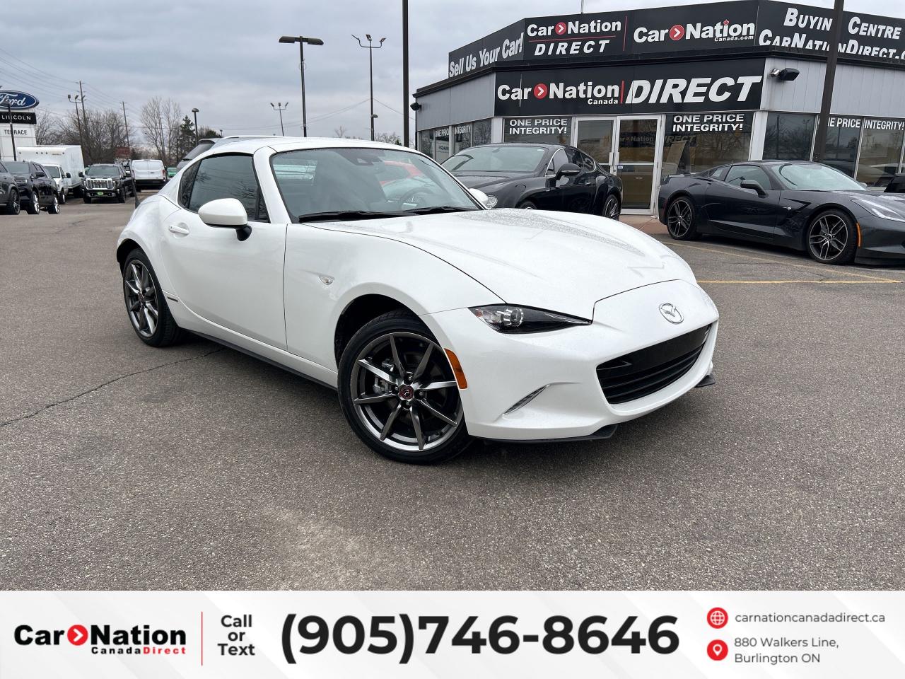 Used 2021 Mazda Miata MX-5 RF 100TH ANNIVERSARY EDITION | HARD TOP CONVERTIBLE for sale in Burlington, ON