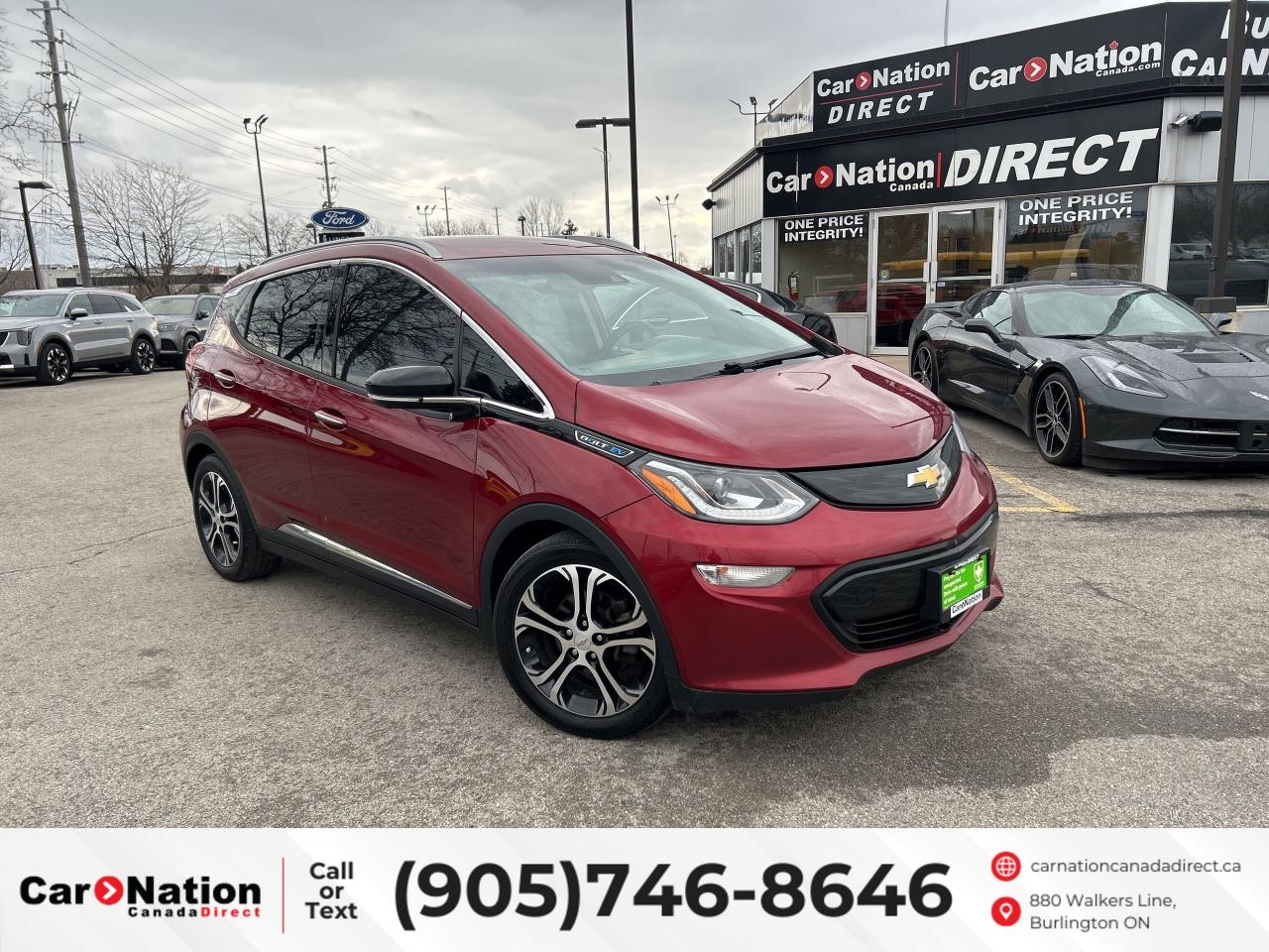 Used 2018 Chevrolet Bolt EV PREMIER | ELECTRIC | LEATHER | TOUCHSCREEN for sale in Burlington, ON