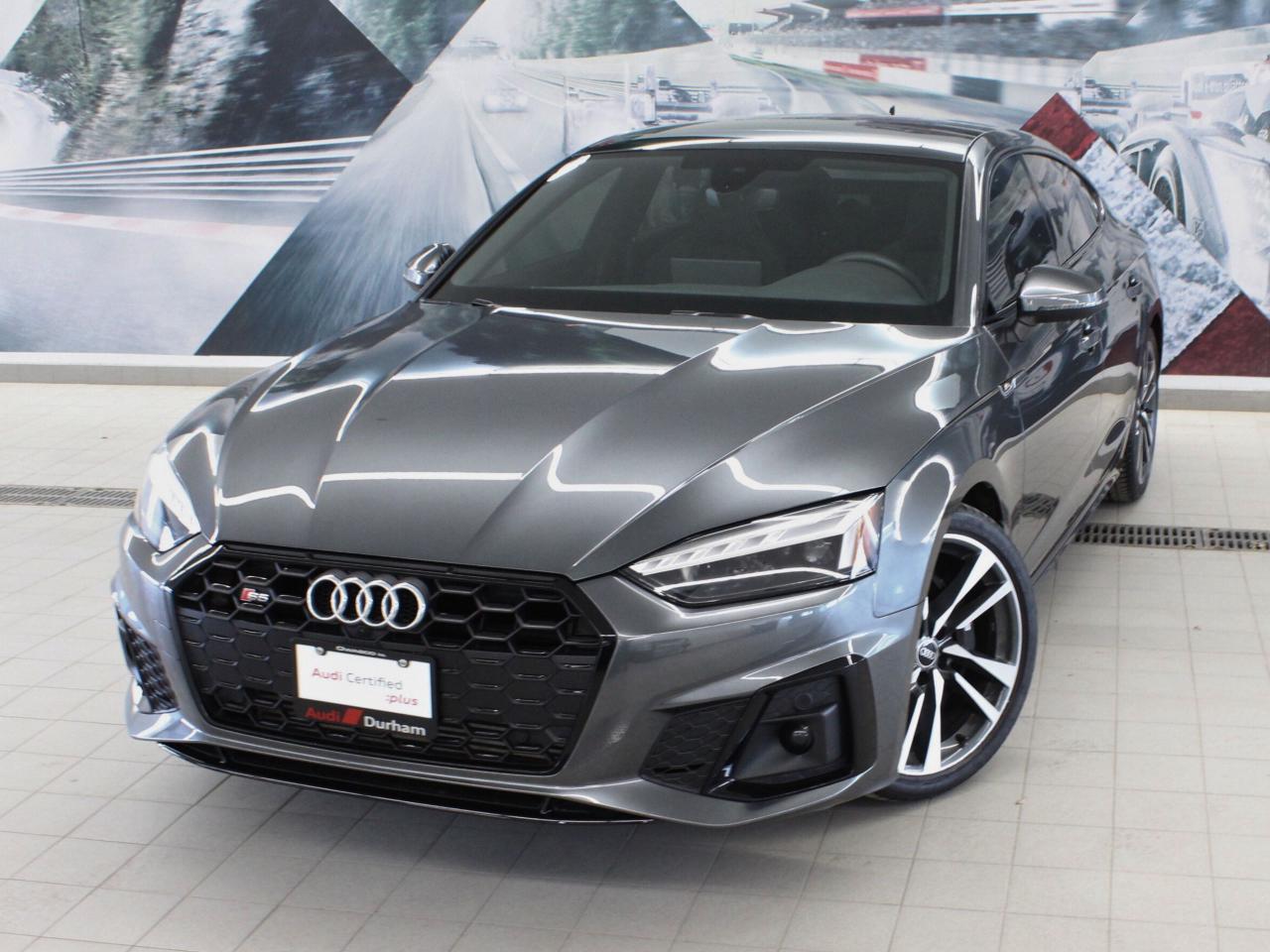 Used 2022 Audi S5 Sportback 3.0T Progressiv + Top View Cam | Blk Pkg | Low Kms for sale in Whitby, ON