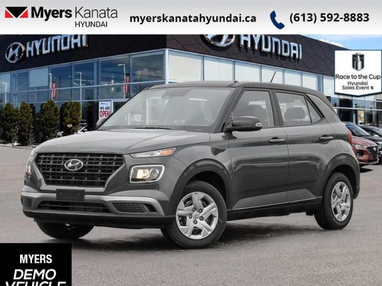 Used 2025 Hyundai Venue Essential IVT  - Heated Seats - $90.67 /Wk for sale in Kanata, ON