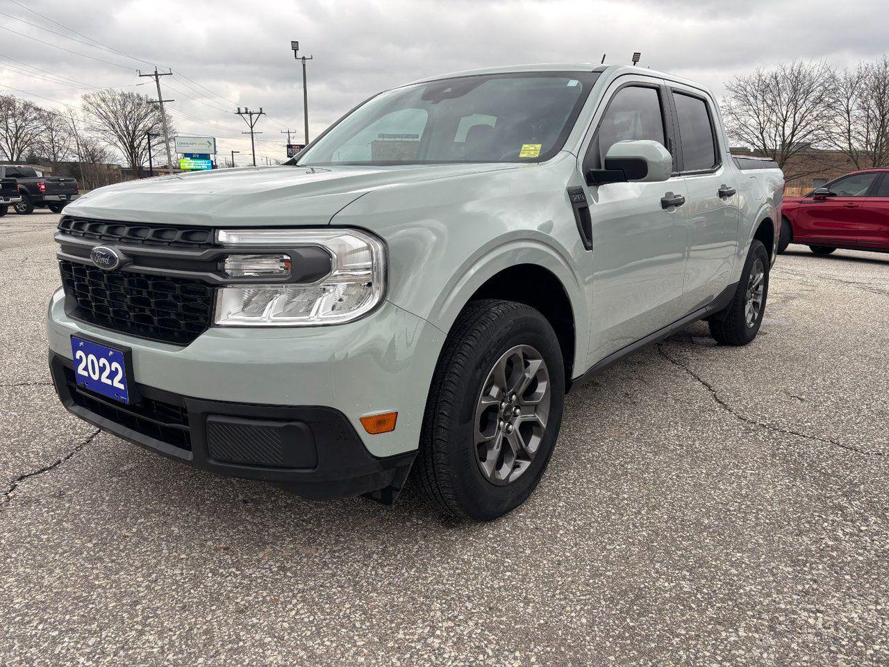 Backup Camera, Apple CarPlay / Android Auto, Heated Seats, AWD, Non Smoker, Maverick XLT | Backup Camera | Cruise Control | Heated Seats |, 4D Crew Cab, EcoBoost 2.0L I4 GTDi DOHC Turbocharged VCT, 8-Speed Automatic, AWD, Cactus, Navy Pier/Medium Slate Cloth, 400W Inverter w/USB Console Rear, 6-Way Manual Passenger Seat, 8 Bed Tie-Downs w/Locking Rail, 8-Way Power Driver Seat, Equipment Group 300A Standard, Hard Drop-In Bedliner, Heated Mirror w/Body-Colour Skull Caps, Heated Seats, Leather Wrapped Heated Steering Wheel, LED Box Lighting, Remote Start System, Trailer Hitch Receiver w/4-Pin Connector, Windshield Wiper De-Icer, XLT Luxury Package.

Recent Arrival! Odometer is 37255 kilometers below market average! Cactus 2022 Ford Maverick XLT | Backup Camera | Cruise Control | Heated Seats |



CARFAX One-Owner. Save time, money, and frustration with our transparent, no hassle pricing. Using the latest technology, we shop the competition for you and price our pre-owned vehicles to give you the best value, upfront, every time and back it up with a free market value report so you know you are getting the best deal!

Every Pre-Owned vehicle at Ken Knapp Ford goes through a high quality, rigorous cosmetic and mechanical safety inspection. We ensure and promise you will not be disappointed in the quality and condition of our inventory. A free CarFax Vehicle History report is available on every vehicle in our inventory.



Ken Knapp Ford proudly sits in the small town of Essex, Ontario. We are family owned and operated since its beginning in November of 1983. Ken Knapp Ford has used this time to grow and ensure a convenient car buying experience that solely relies on customer satisfaction; this is how we have won 23 Presidents Awards for exceptional customer satisfaction!

If you are seeking the ultimate buying experience for your next vehicle and want the best coffee, a truly relaxed atmosphere, to deal with a 4.7 out of 5 star Google review dealership, and a dog park on site to enjoy for your longer visits; we truly have it all here at Ken Knapp Ford.

Where customers dont care how much you know, until they know how much you care.