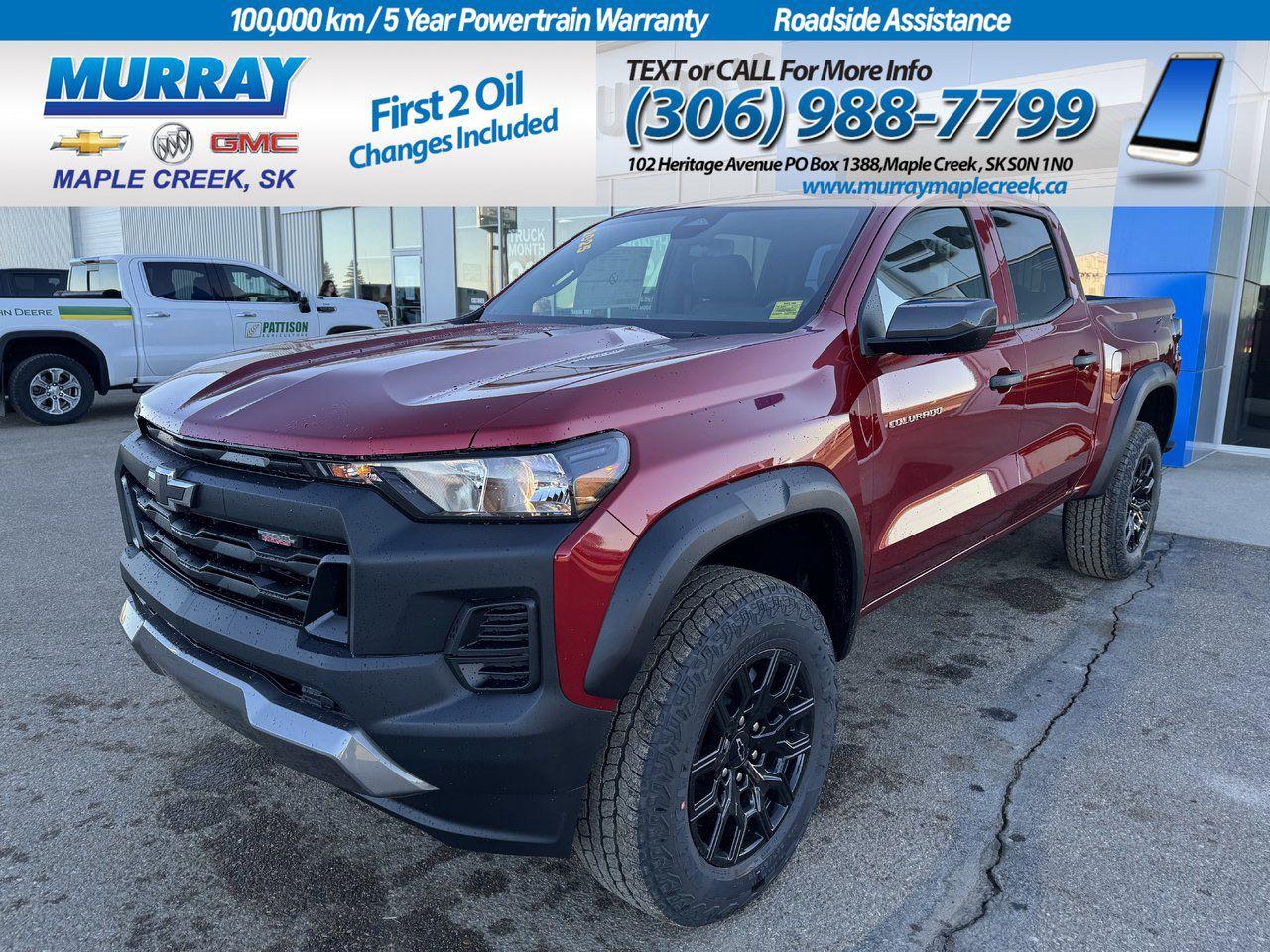 New 2025 Chevrolet Colorado 4WD Trail Boss for sale in Maple Creek, SK