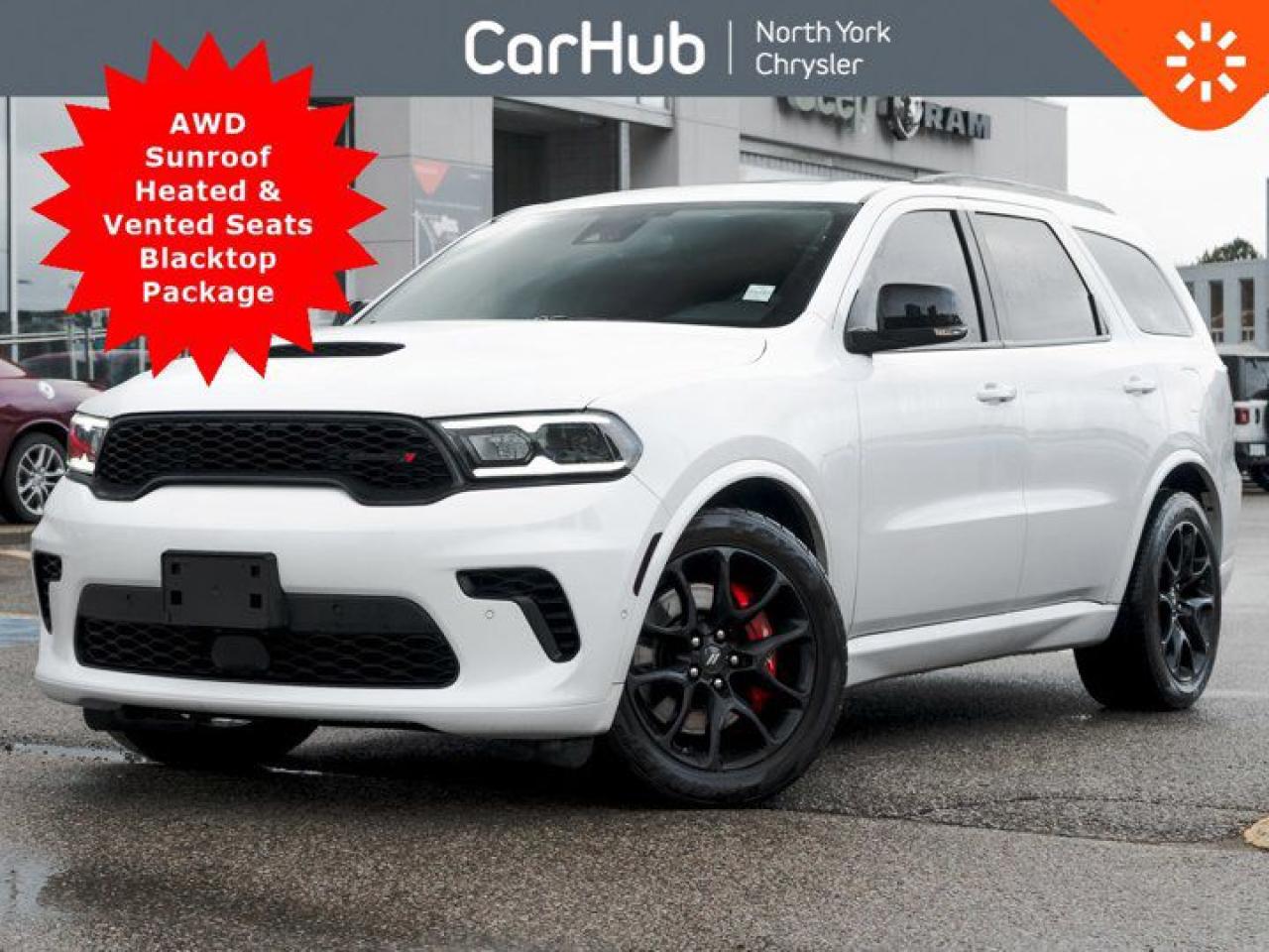 Used 2024 Dodge Durango R/T AWD Sunroof Heated Vented Seats Tow N Go Package Blacktop Package for sale in Thornhill, ON