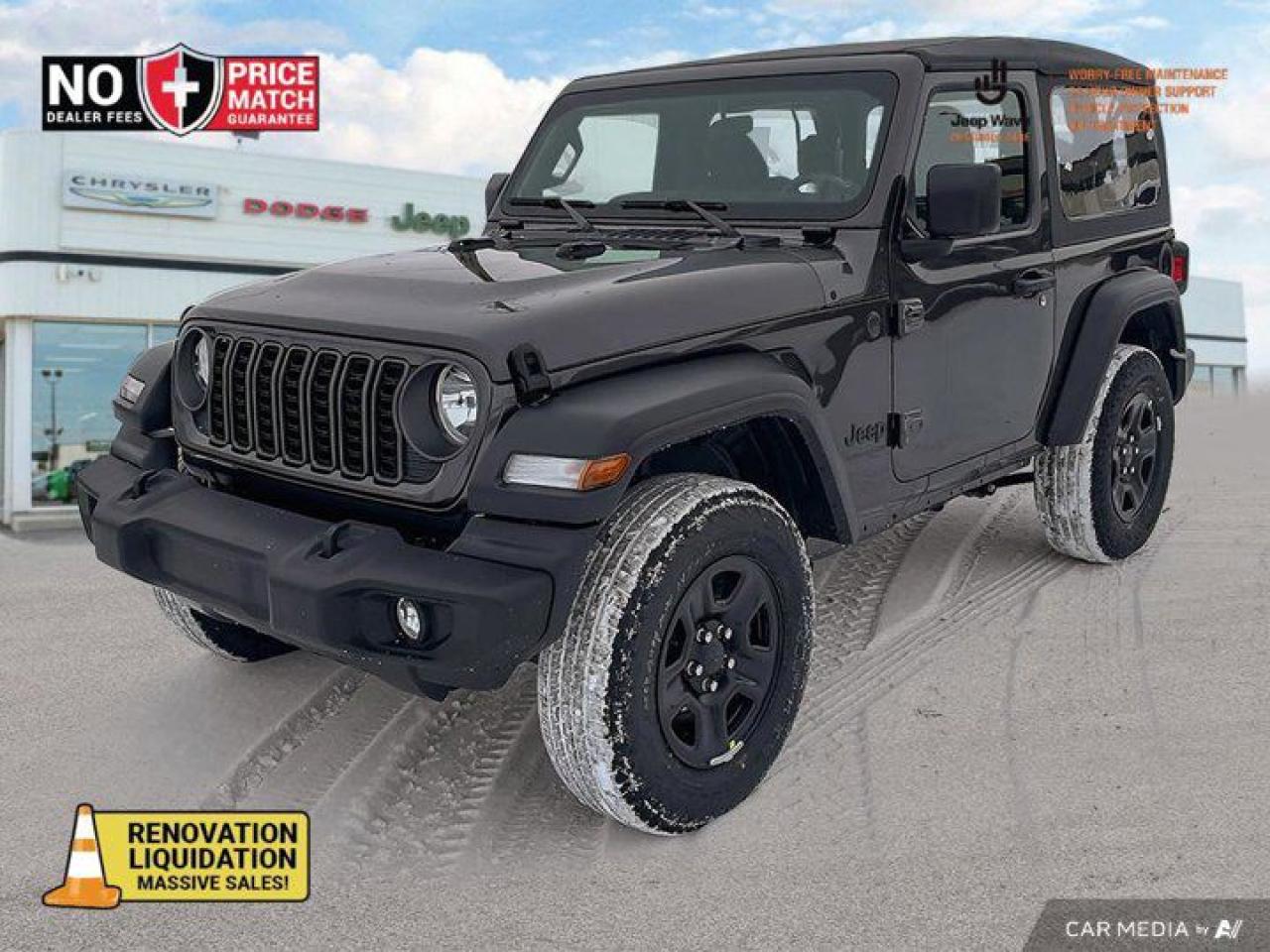 New 2025 Jeep Wrangler SPORT for sale in Saskatoon, SK