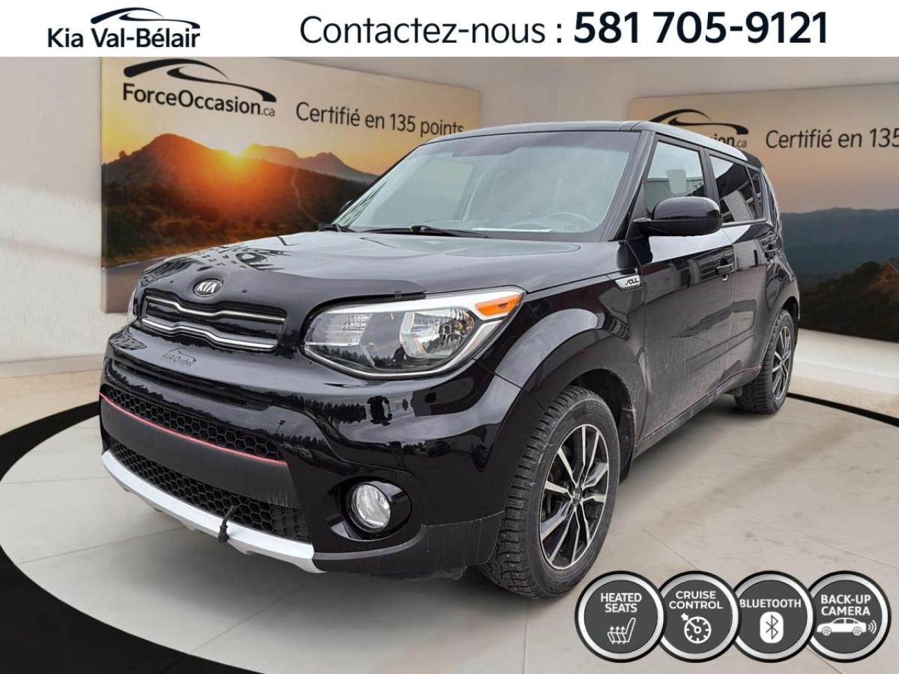 Used 2018 Kia Soul EX+ *SIÈGES CHAUFF *CAMÉRA *CRUISE *BLUETOOTH *A/C for sale in Québec, QC