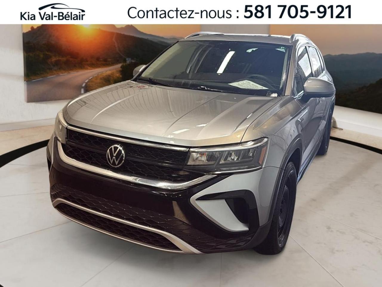 Used 2022 Volkswagen Taos COMFORTLINE * AWD * SIÈGES CHAUFF * CAMÉRA * A/C for sale in Québec, QC