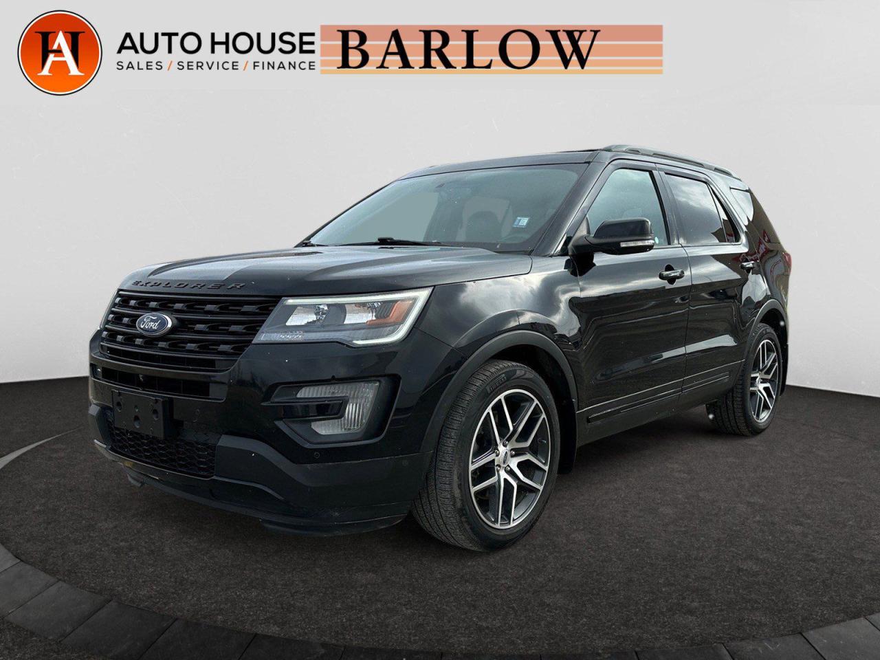 Used 2017 Ford Explorer Sport 4WD | HEATED/COOLED LEATHER SEATS | PANO ROOF | THIRD ROW SEATS for sale in Calgary, AB