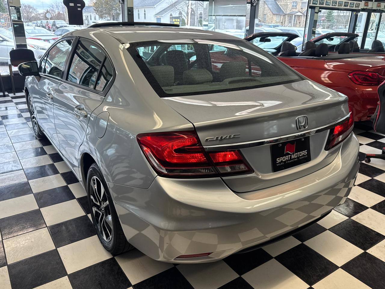 2015 Honda Civic EX+New Tires+Brakes+Camera+Heated Seats+Sunroof - Photo #6