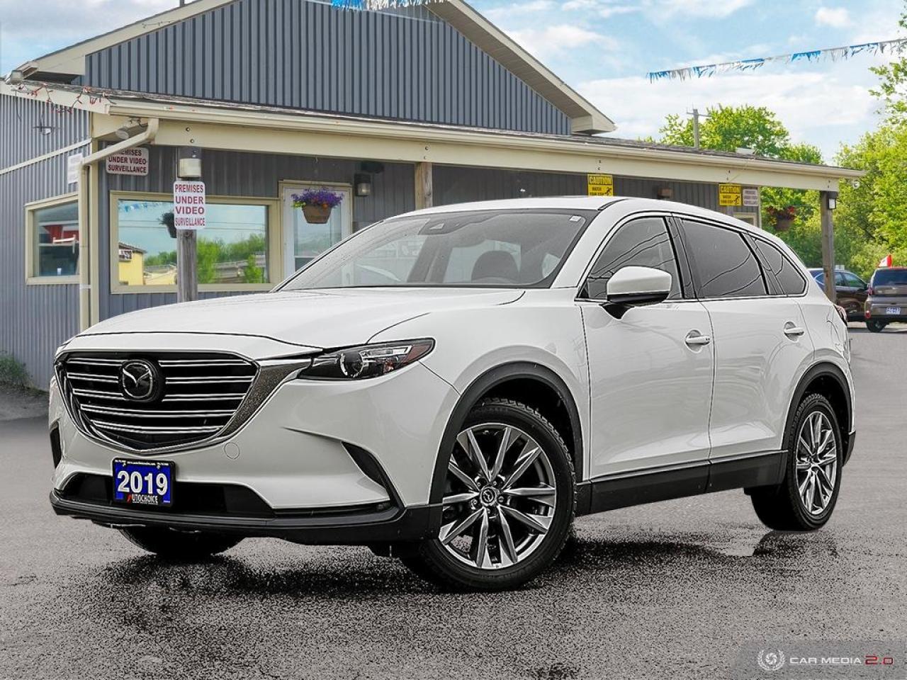 Used 2019 Mazda CX-9 GS-L AWD, 7 PASS, R/V CAM, PWR S/ROOF, LEATHER INT for sale in Orillia, ON