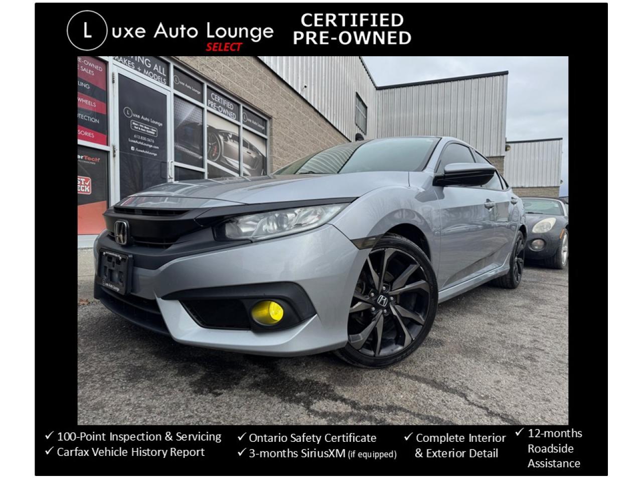 Used 2018 Honda Civic SE, AUTO, BACK-UP CAM, HEATED SEATS, ALLOY WHEELS! for sale in Orleans, ON